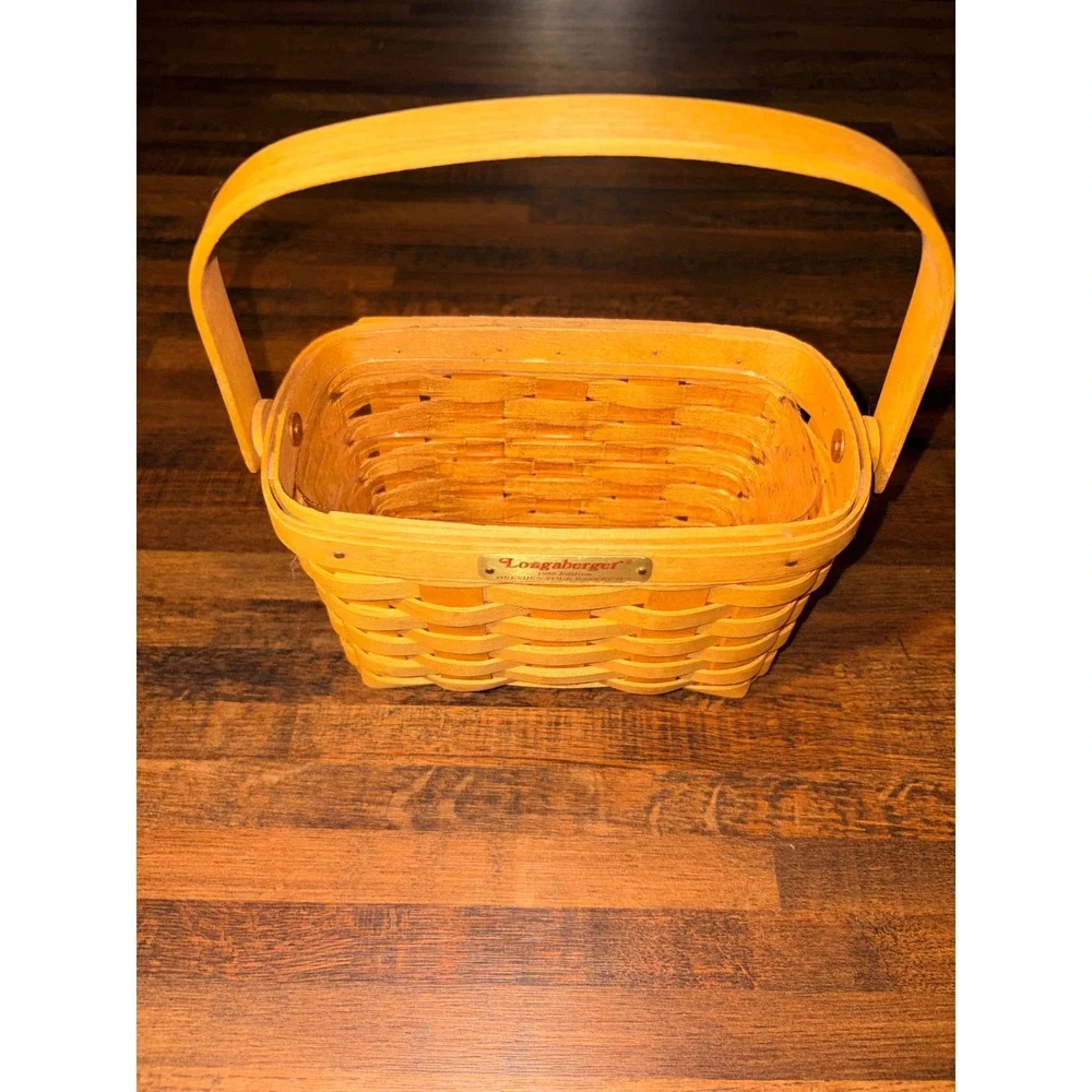 Longaberger 1998 Edition Dresden‎ Tour Basket II with Liner Handwoven signed